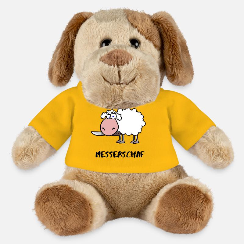 Messerschaf - MiniFeet® Hund Helge - Sonnengelb