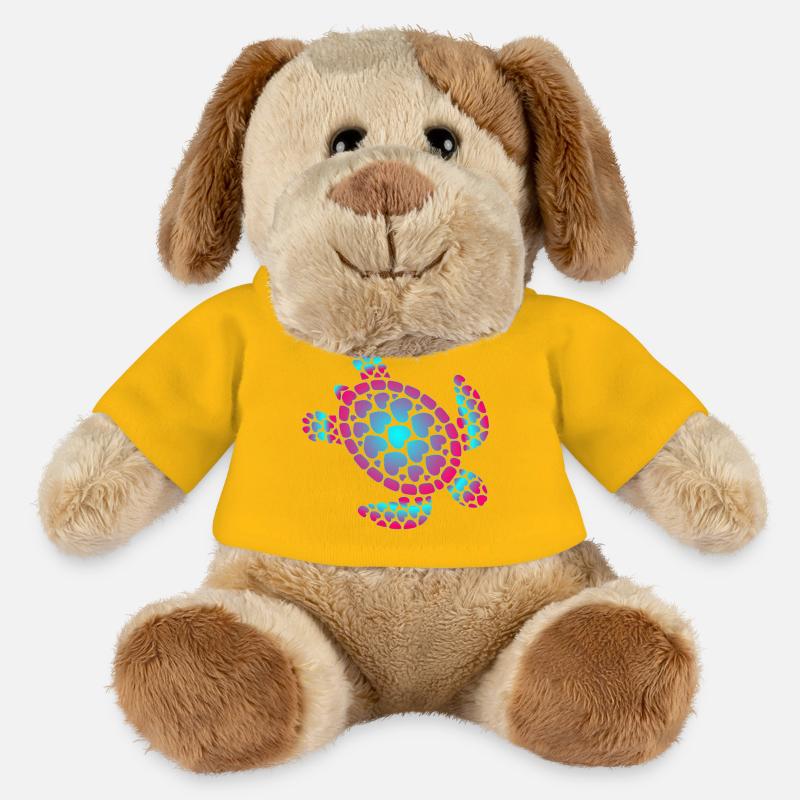 Love Turtle Summer - MiniFeet® Hund Helge - Sonnengelb