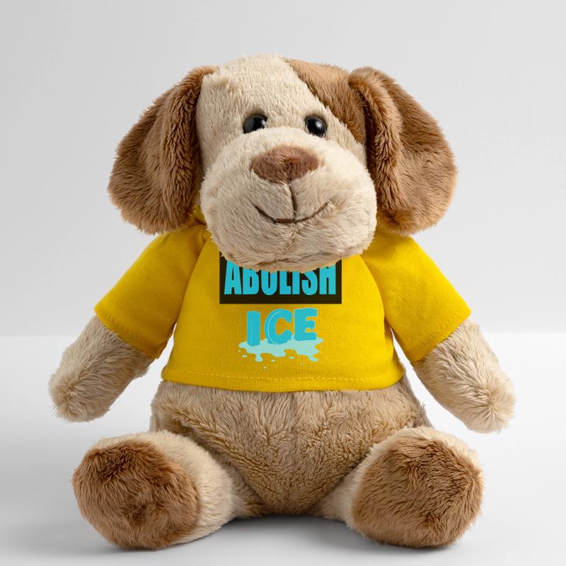 Abolish I.C.E :  Chien en peluche Helge MiniFeet®