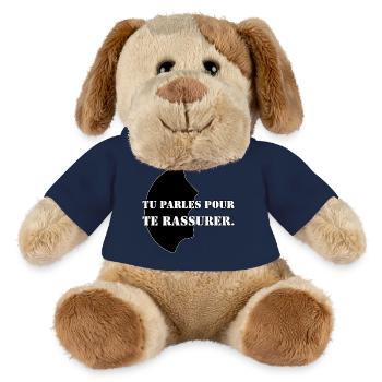 DU SPRICHST, UM DICH SELBST ZU BERUHIGEN. - MiniFeet® Hund Helge - Sonnengelb - Vorne