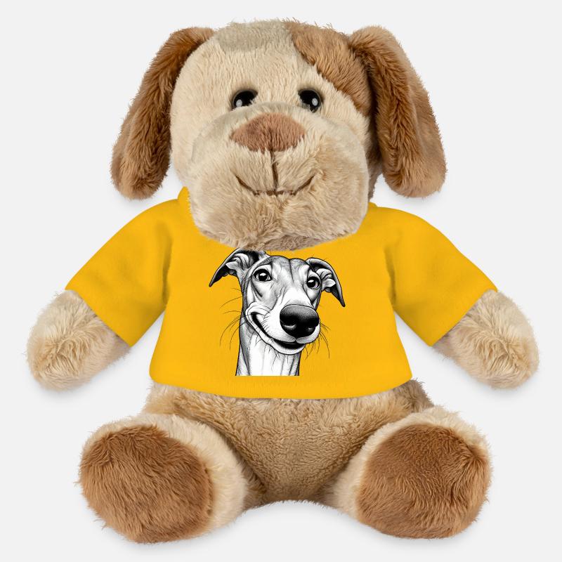 windy rogue - MiniFeet® Dog Helge - sun yellow