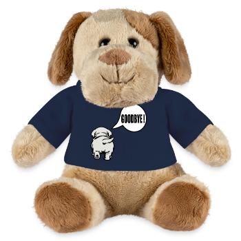 Goodbye Dog Farewell - MiniFeet® Dog Helge - sun yellow - Front