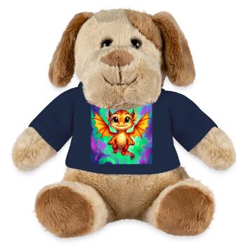 dragon - MiniFeet® Dog Helge - sun yellow - Front
