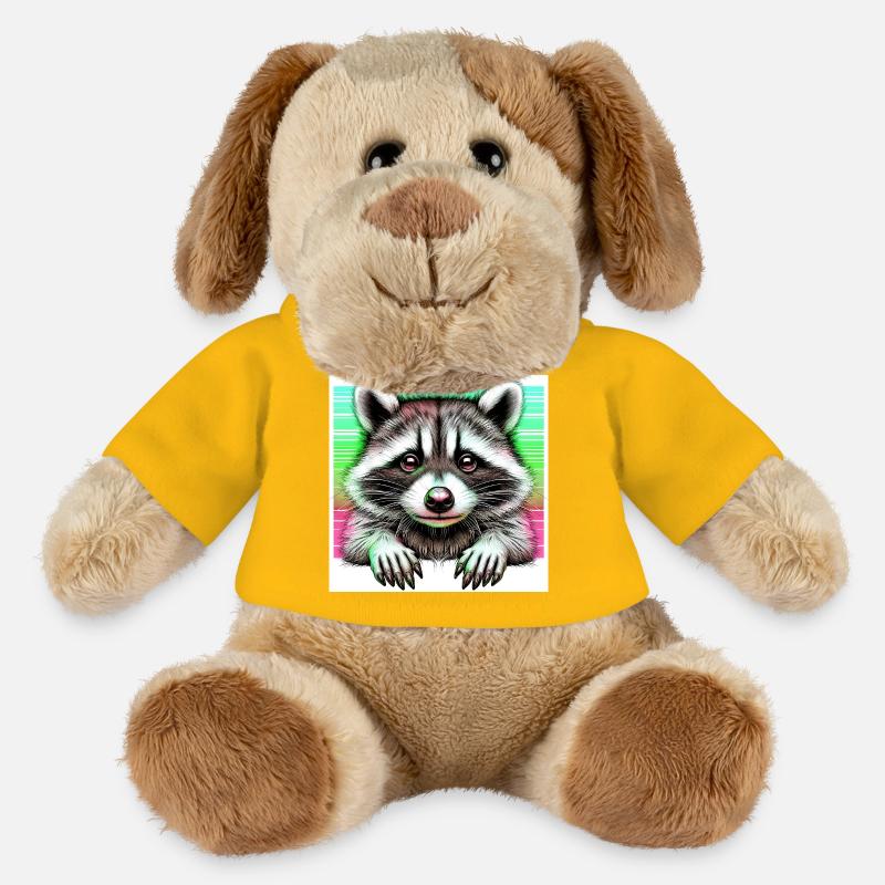Waschbär - MiniFeet® Hund Helge - Sonnengelb