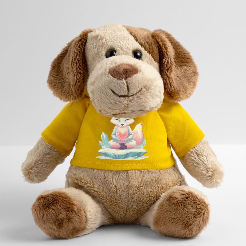 Pastell-Eisfuchs mit Herz MiniFeet® Hund Helge