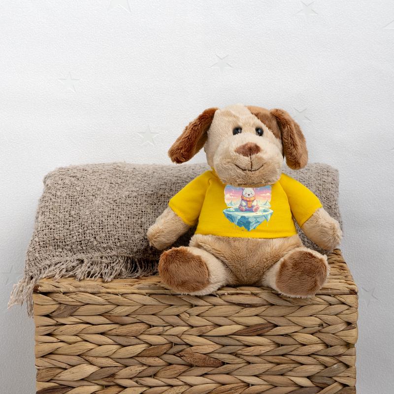 Polarlicht-Bär auf Eis MiniFeet® Hund Helge