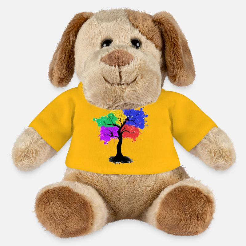 Farbbaum - MiniFeet® Hund Helge - Sonnengelb