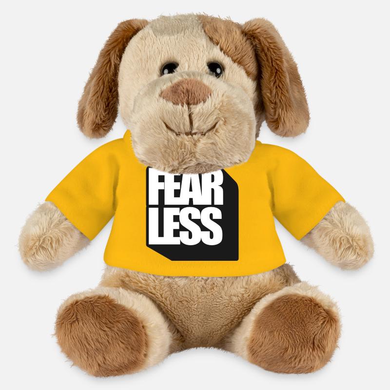 Furchtlose, kühne Typografie - MiniFeet® Hund Helge - Sonnengelb
