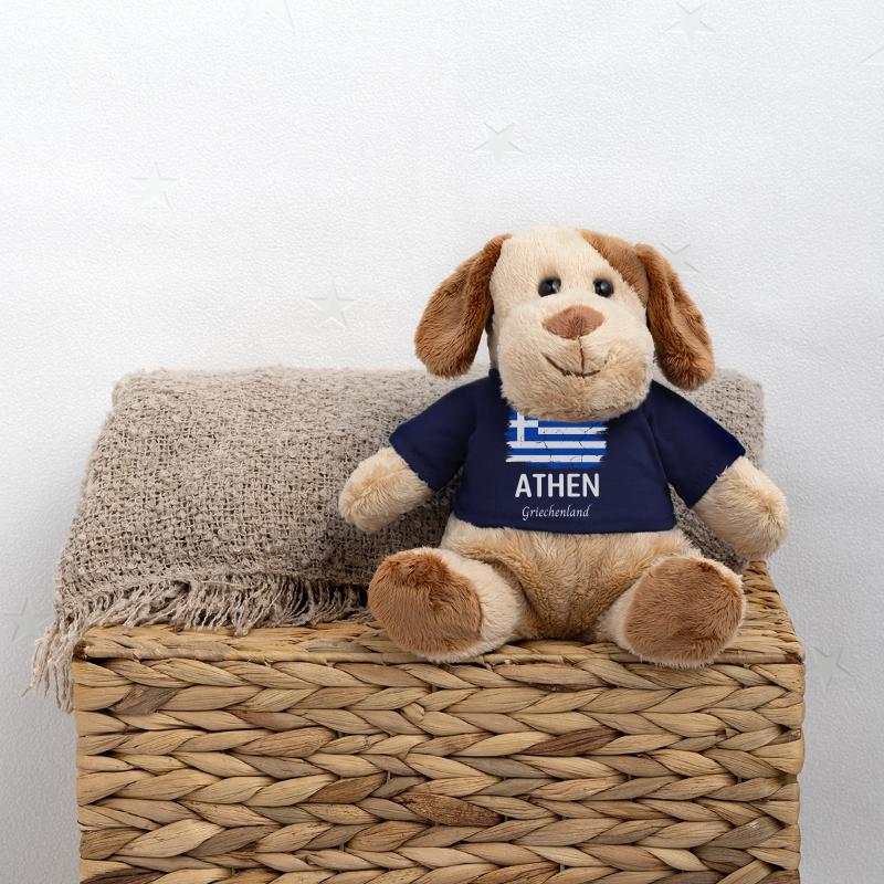 Athènes Chien en peluche Helge MiniFeet®