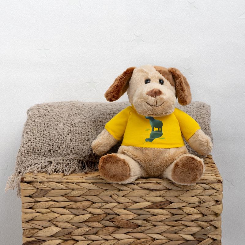 Nilpferd und Libelle MiniFeet® Hund Helge