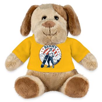 Benny, Vintage-Look - MiniFeet® Hund Helge - Sonnengelb - Vorne