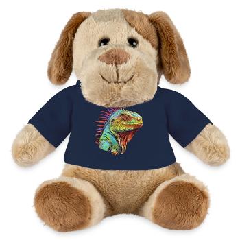 Iguanische Lebendige Farben - Lebendige Mirage - MiniFeet® Hund Helge - Sonnengelb - Vorne