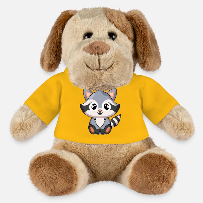 Waschbär - MiniFeet® Hund Helge - Sonnengelb