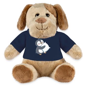 Pastell-Kuschelpinguin - MiniFeet® Hund Helge - Sonnengelb - Vorne