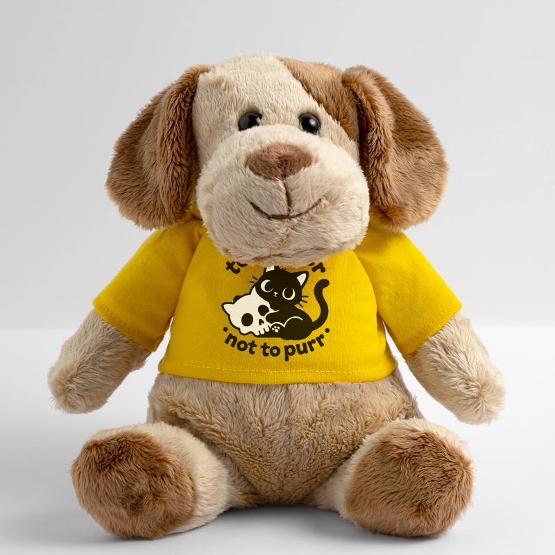 Ronronner ou ne pas ronronner | Diction du chat noir Chien en peluche Helge MiniFeet®
