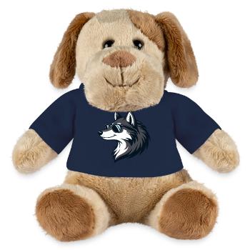 Moderne Wolf-Sonnenbrillen - MiniFeet® Hund Helge - Sonnengelb - Vorne