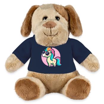 Rainbow Pony Glam Glasses - MiniFeet® Dog Helge - sun yellow - Front