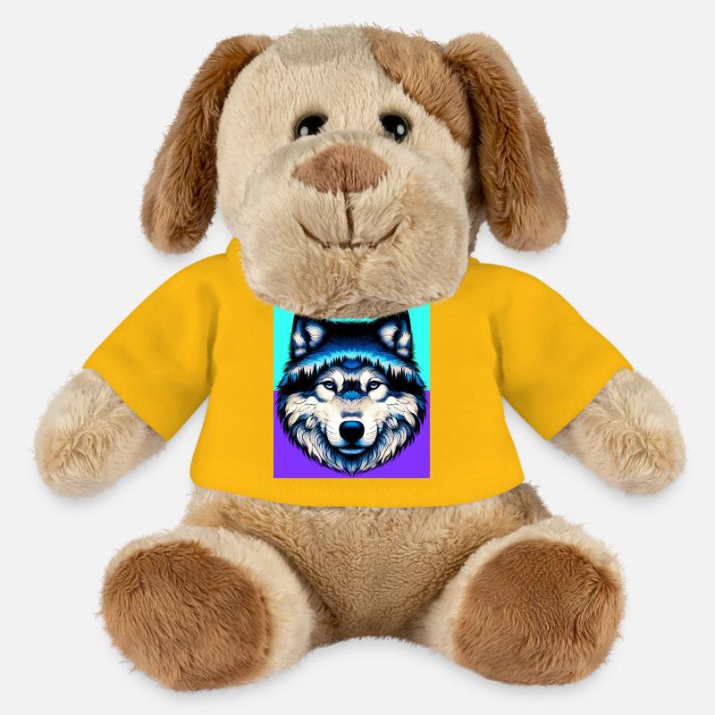 Wolf - MiniFeet® Hund Helge - Sonnengelb