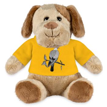 Bird - MiniFeet® Dog Helge - sun yellow - Front