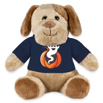 Gespenst aus Zierkürbis - MiniFeet® Hund Helge - Sonnengelb - Vorne