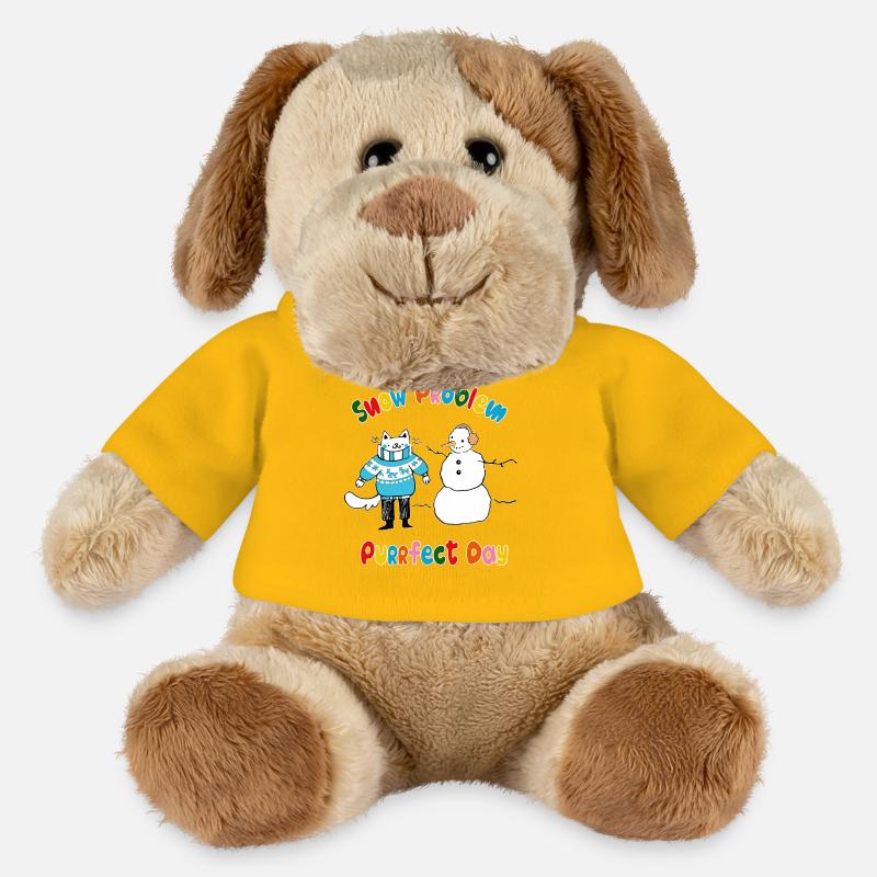 Snow problem Purrfect day - MiniFeet® Dog Helge - sun yellow