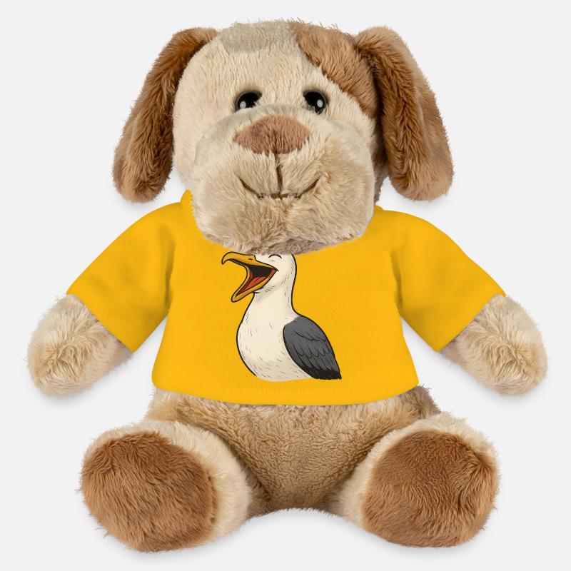 Lachende_Moewe - MiniFeet® Hund Helge - Sonnengelb