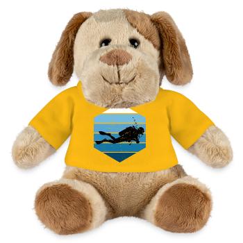 Diving Fokus pur - MiniFeet® Hund Helge - Sonnengelb - Vorne