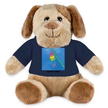Gut so, wie ich bin!  - MiniFeet® Hund Helge - Sonnengelb - Vorne