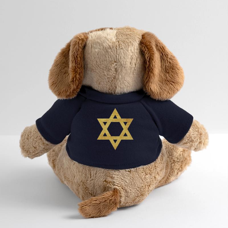 Étoile de la foi de David symbole de protection Chien en peluche Helge MiniFeet®