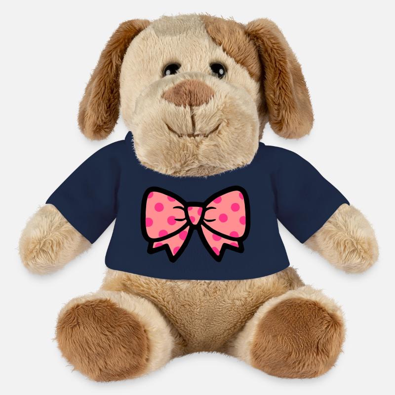 boucle - Chien en peluche Helge MiniFeet® - bleu marine