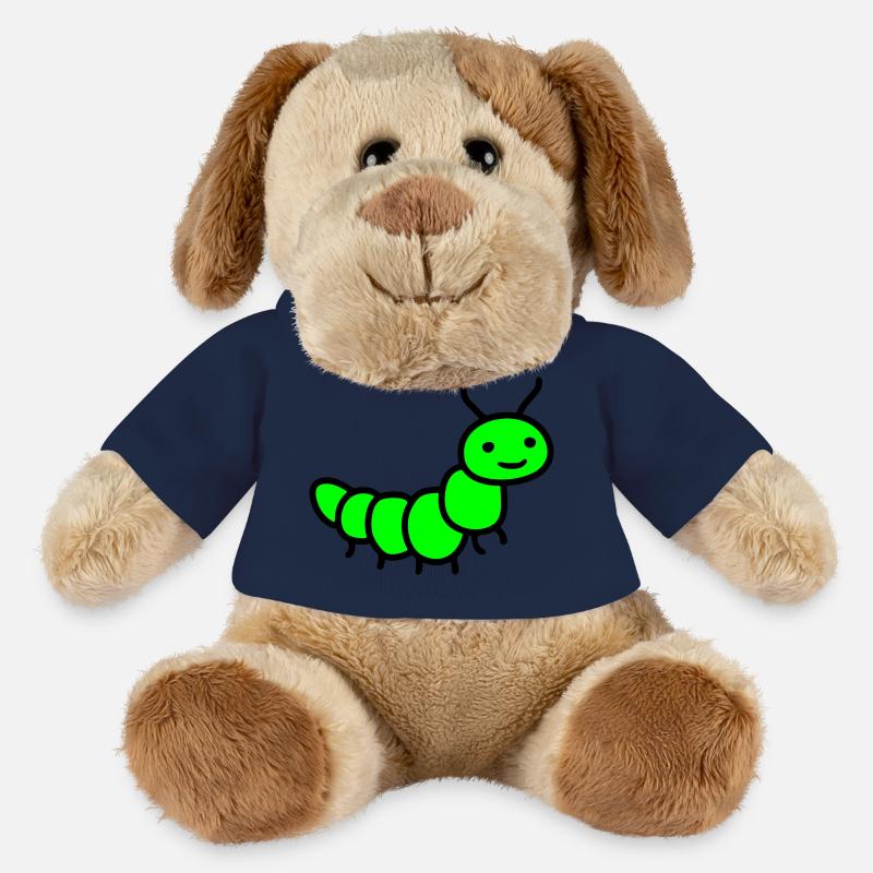 chenille - Chien en peluche Helge MiniFeet® - bleu marine