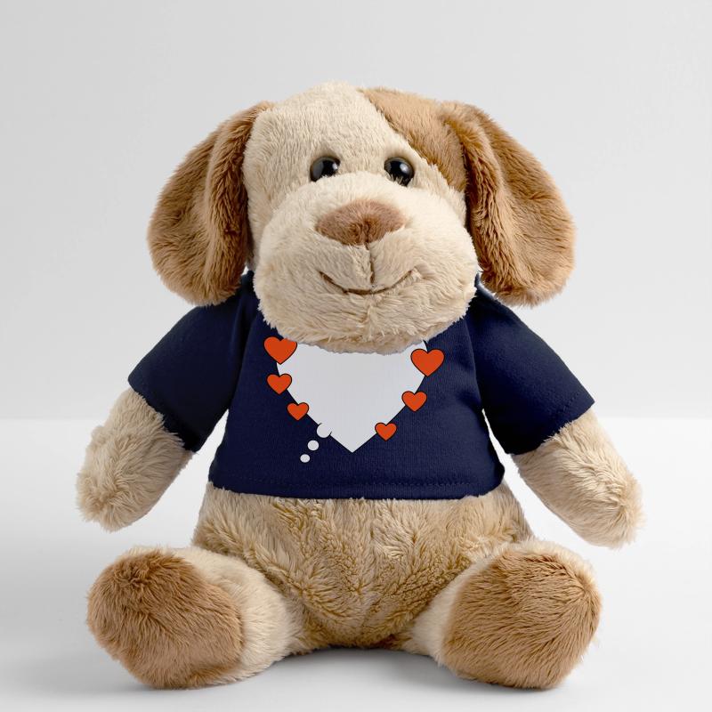 Thought bubble with hearts MiniFeet® Dog Helge