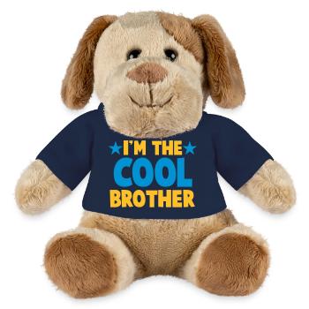 Ich bin der Bruder COOL! - MiniFeet® Hund Helge - French Navy - Vorne