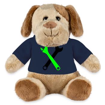 werkzeug schraubenschlüssel 1 - MiniFeet® Hund Helge - French Navy - Vorne