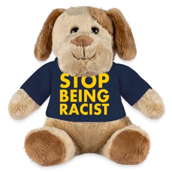 Stop being racist - MiniFeet® Dog Helge - french navy - Front