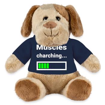 Muscle Loading Indicator Fitness Strength Training - MiniFeet® Dog Helge - french navy - Front