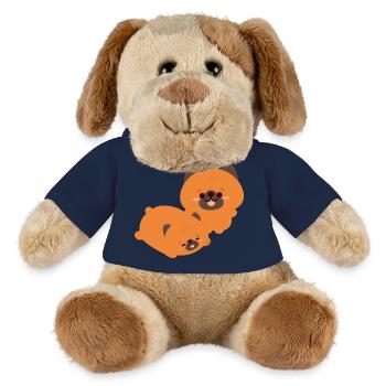 German Shepherd Couple - MiniFeet® Dog Helge - french navy - Front