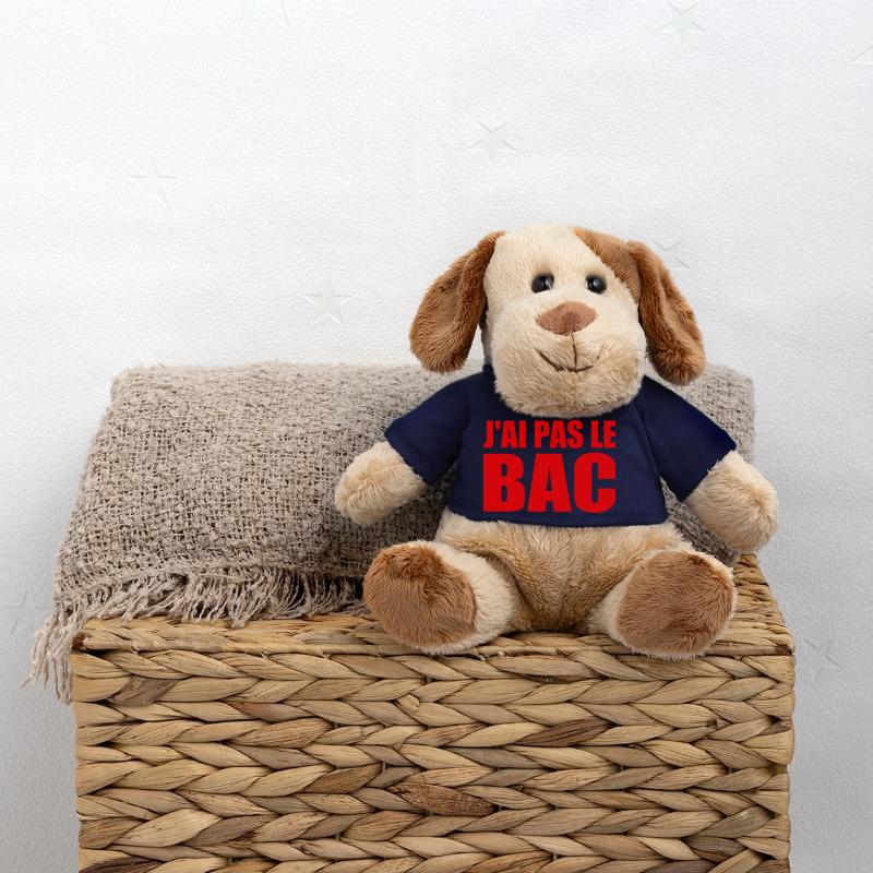 jai pas le bac Chien en peluche Helge MiniFeet®