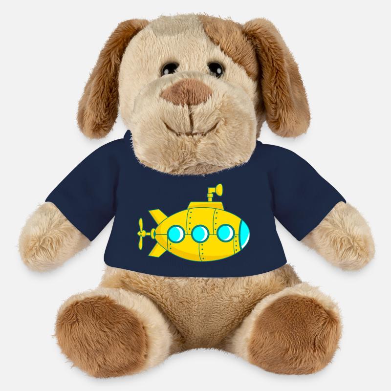 Yellow submarine - MiniFeet® Dog Helge - french navy