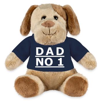 DAD NO 1 - MiniFeet® Dog Helge - french navy - Front