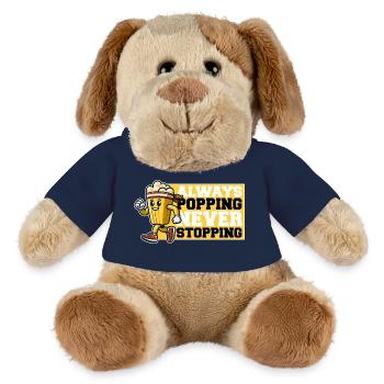 ALWAYS POPPING NEVER STOPPING - POPCORN - MiniFeet® Dog Helge - french navy - Front