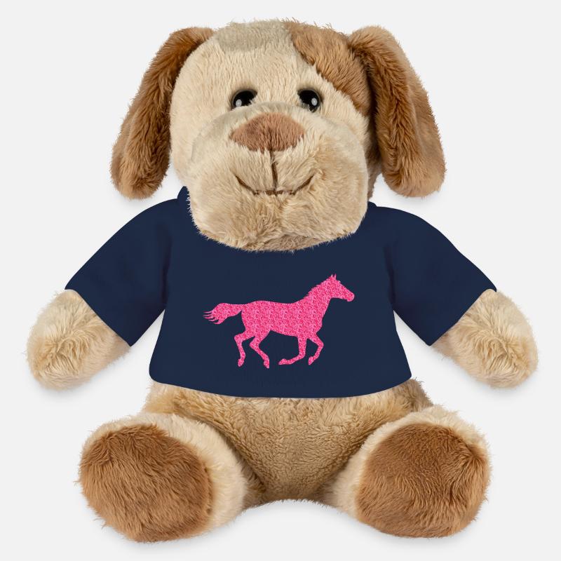 Glitzer Pferd - MiniFeet® Hund Helge - French Navy