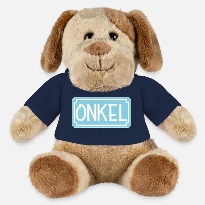 Geschenke für ONKEL - ONKEL WERDEN - MiniFeet® Hund Helge - French Navy