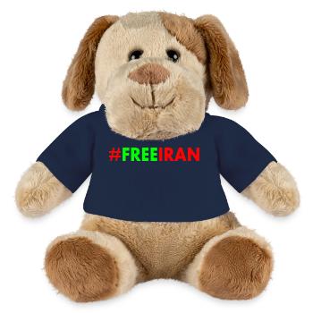Free iran - MiniFeet® Hund Helge - French Navy - Vorne