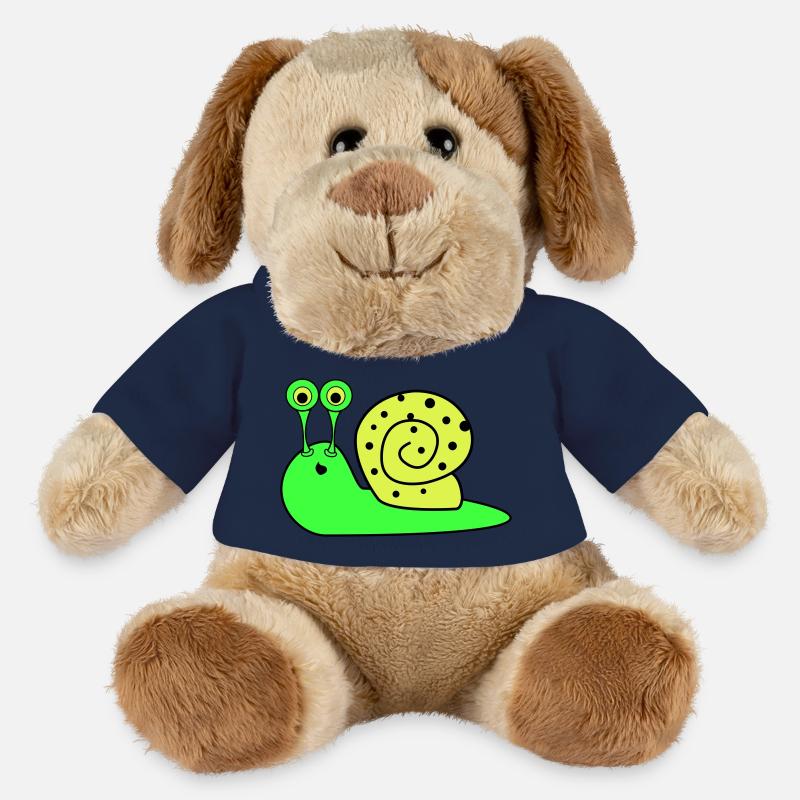 schnecke funny - MiniFeet® Hund Helge - French Navy