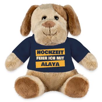 Alaya as a bachelor party - MiniFeet® Dog Helge - french navy - Front