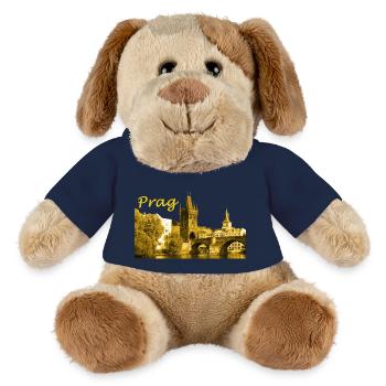 Prag die Goldene Stadt - MiniFeet® Hund Helge - French Navy - Vorne