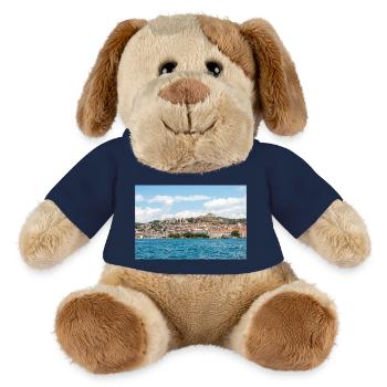 Panoramablick Primošten, Šibenik-Knin, Kroatien - MiniFeet® Hund Helge - French Navy - Vorne