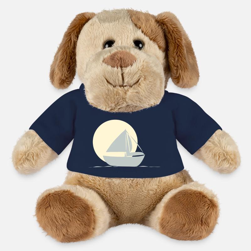 Segeln mit dem Boot - MiniFeet® Hund Helge - French Navy