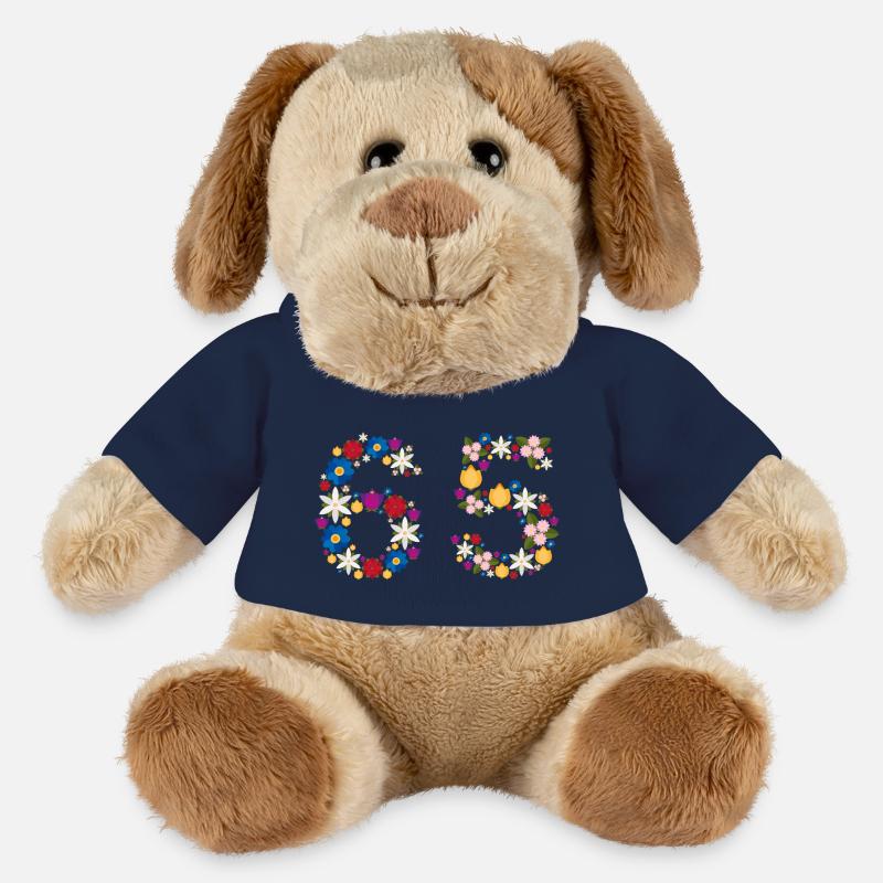Flowers 65 - MiniFeet® Hund Helge - French Navy
